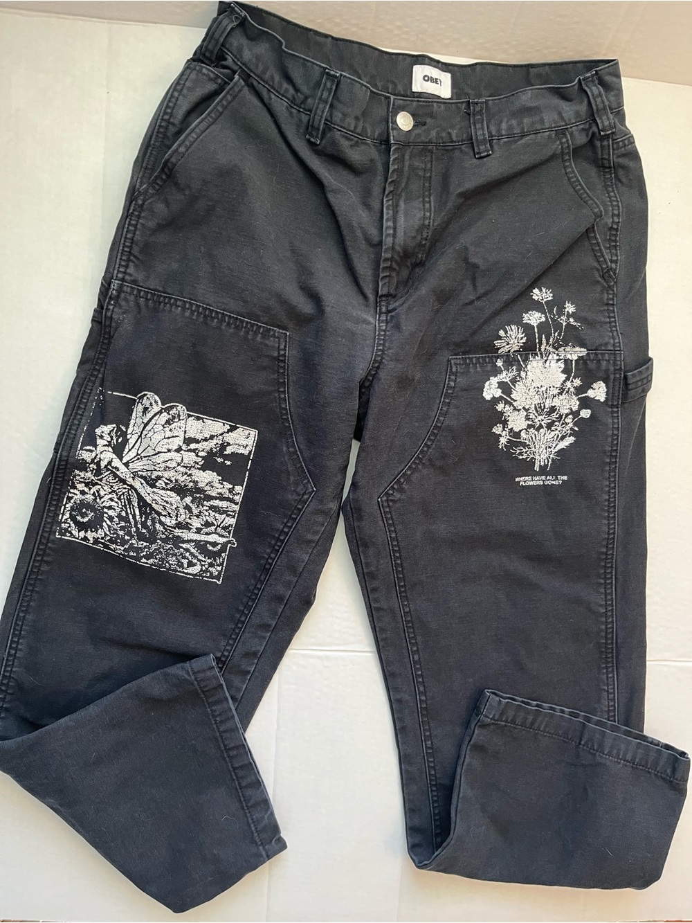 Obey Big Timer Twill Printed Carpenter pants